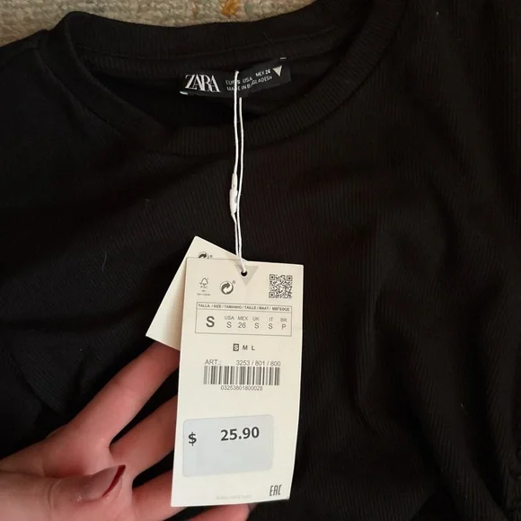 Zara ruched Mini dress - Picture 2 of 5